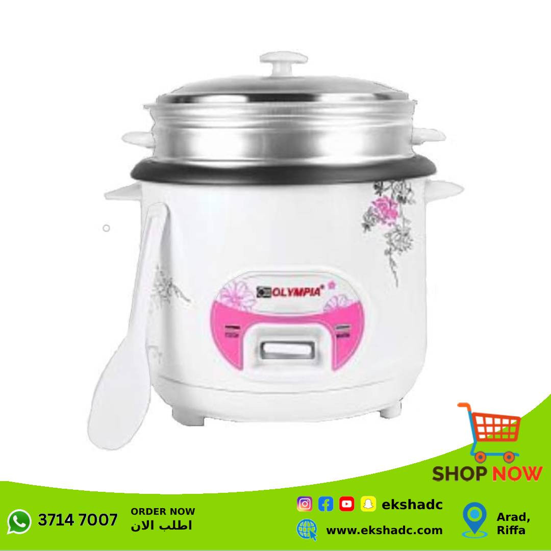 Olympia 500W Electric Rice Cooker 1.8L (OE-700)