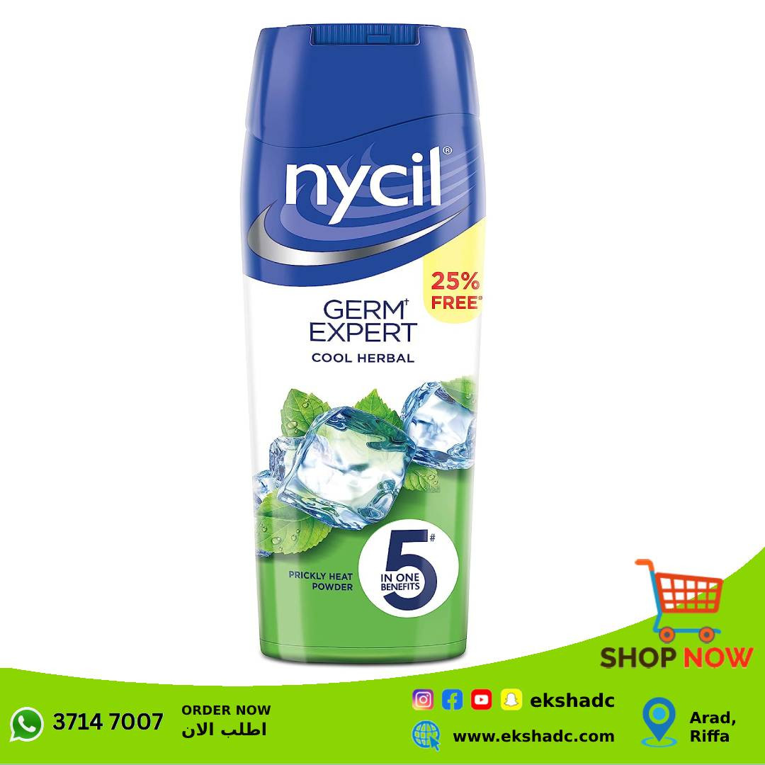 Nycil Germ Expert Cool Herbal Powder - 150gm