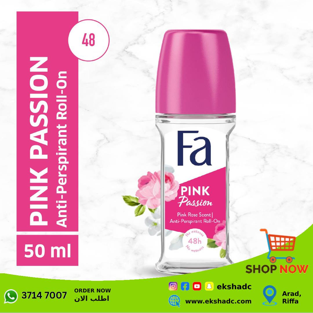 Fa Pink Passion Anti-Perspirant Roll-on 50ml