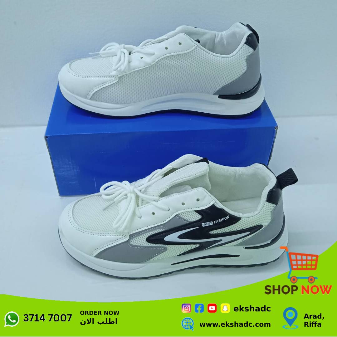 Sports Shoes for Unisex White (0001)