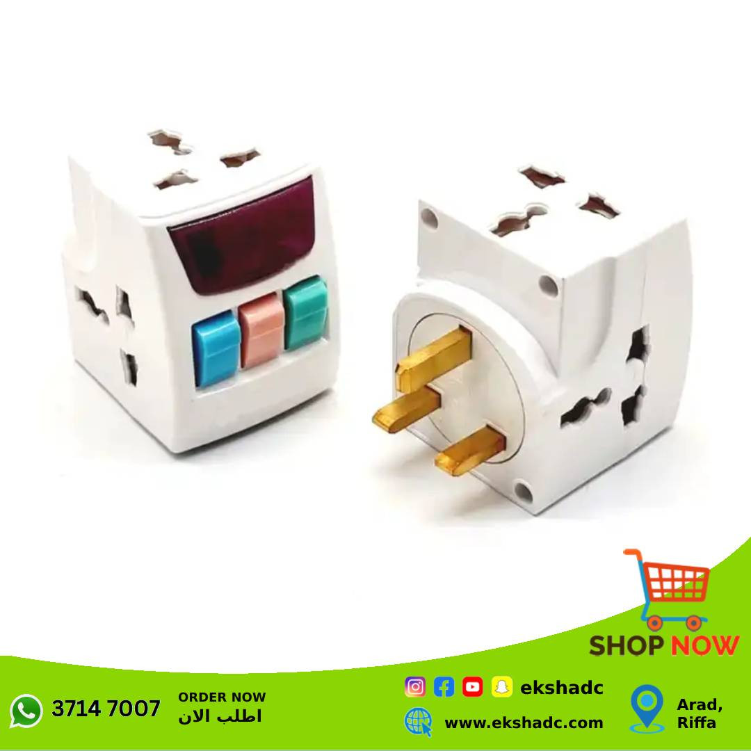 Tobo Multiplug Socket Adapter (MTS-G134)