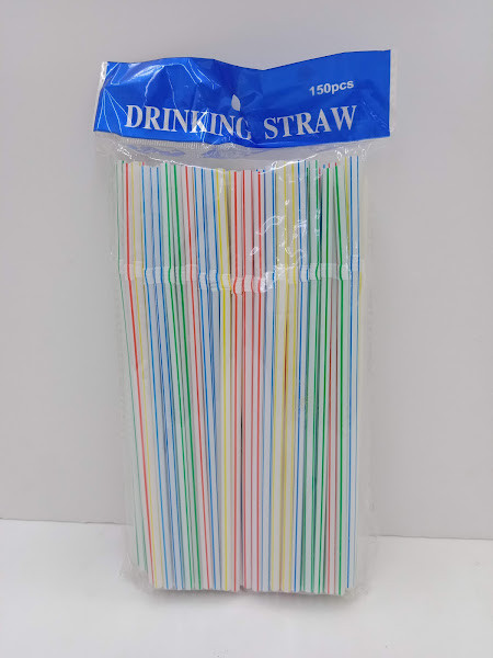 PLASTIC STRAW 150PC